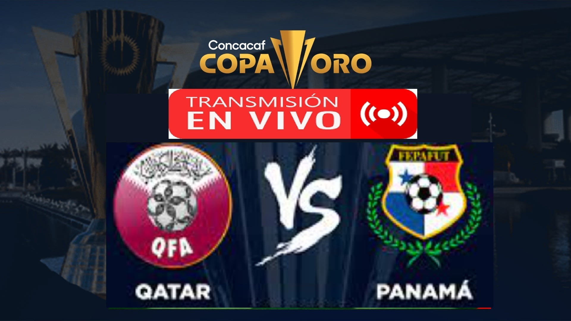 Mexico vs Panama En Vivo La Final Copa Oro 2023. TV en Vivo